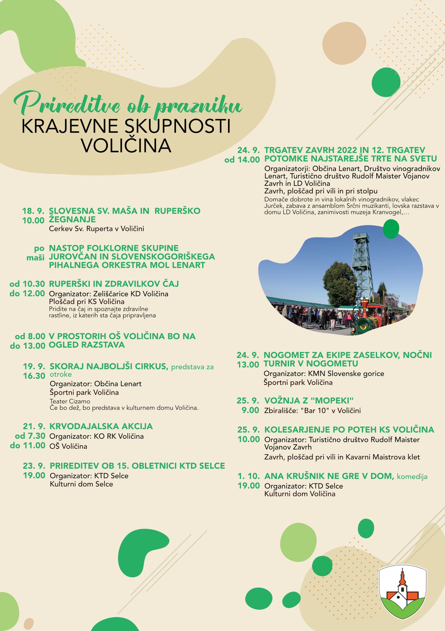 Prireditve ob krajevnem prazniku v Voličini 1